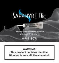 Load image into Gallery viewer, Sapphyre Nic Nicotine Packet - The V Spot Thousand Oaks