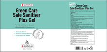 Load image into Gallery viewer, Green Care Safe Sanitizer Plus Gel 500ML Pump Bottle (EXTERNAL USE ONLY) - The V Spot Thousand Oaks