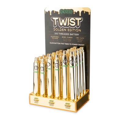 Ooze Twist Battery - Golden Edition - The V Spot Thousand Oaks