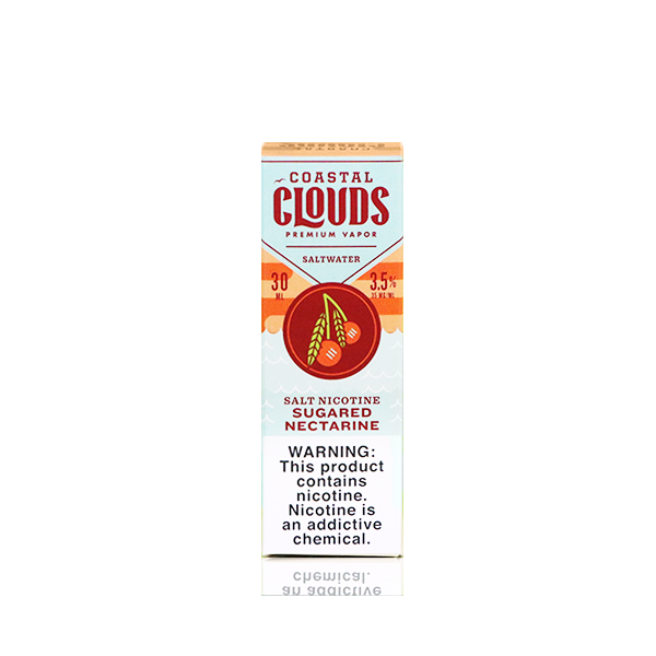 Blood Orange Coastal Clouds Salt Citrus Peach Ejuice | Ultimate Vape Deals  - UVD Nic Review Australia