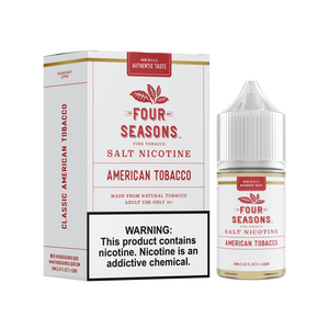 Four Seasons Salts American Tobacco (30mL) - The V Spot Thousand Oaks
