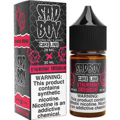 Sadboy Salt Series Strawberry Cheesecake 30mL - The V Spot Thousand Oaks