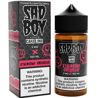 Sadboy Strawberry Cheesecake 100mL - The V Spot Thousand Oaks