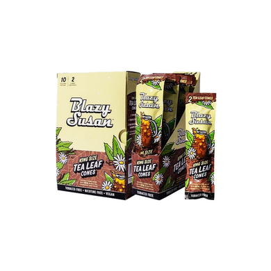 Blazy Susan Tea Leaf King Size Cones 2-Pack - The V Spot Thousand Oaks