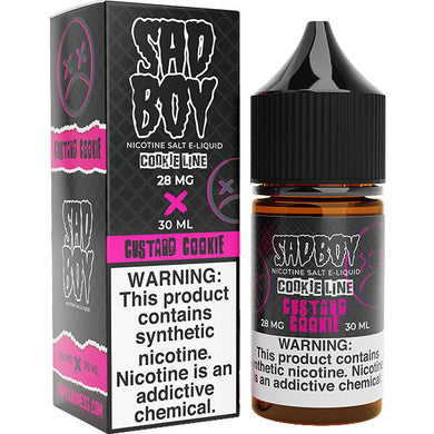 Sadboy Salt Series Custard Cookie 30mL - The V Spot Thousand Oaks