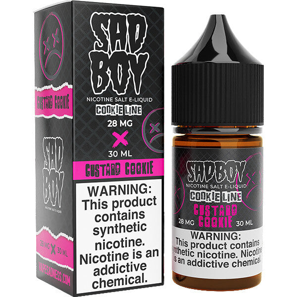 Sadboy Salt Series Custard Cookie 30mL - The V Spot Thousand Oaks