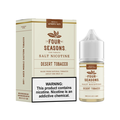 Four Seasons Salts Desert Tobacco (30mL) - The V Spot Thousand Oaks