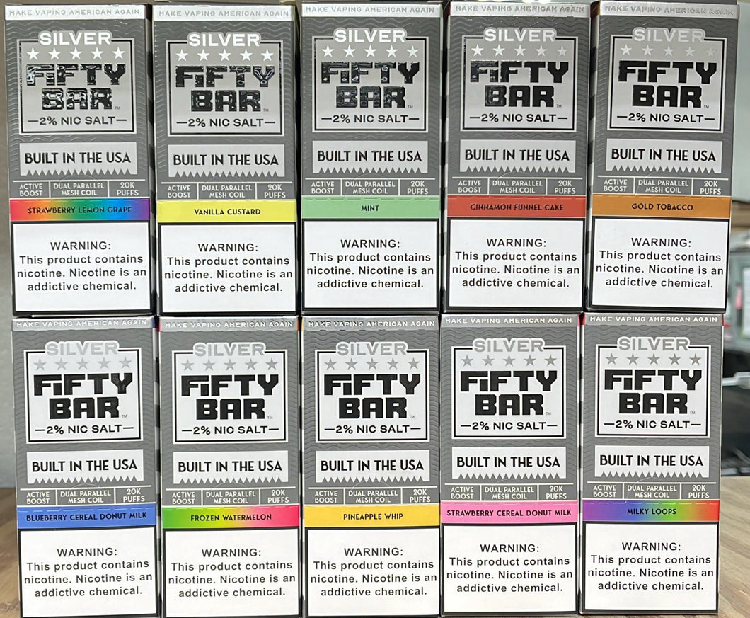 elf bar vape uk Fifty Bar 6500 Blueberry Cereal Donut Milk main image 0