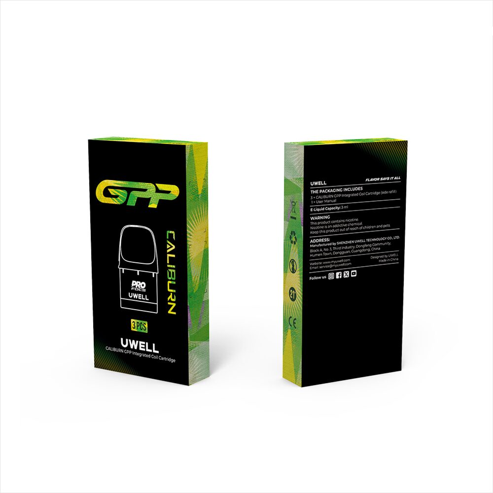 Uwell Caliburn GPP – Pods- 3-Pack 3mL Top-Fill