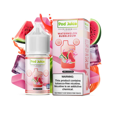 Pod Juice PJ5000 Watermelon Bubblegum - The V Spot Thousand Oaks