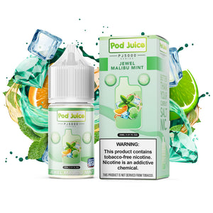 Pod Juice PJ5000 Jewel Malibu Mint - The V Spot Thousand Oaks