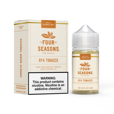 Four Seasons RY4 Tobacco (60mL) - The V Spot Thousand Oaks