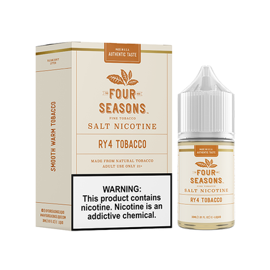 Four Seasons Salts RY4 Tobacco (30mL) - The V Spot Thousand Oaks