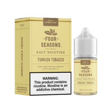 Four Seasons Salts Turkish Tobacco (30mL) - The V Spot Thousand Oaks