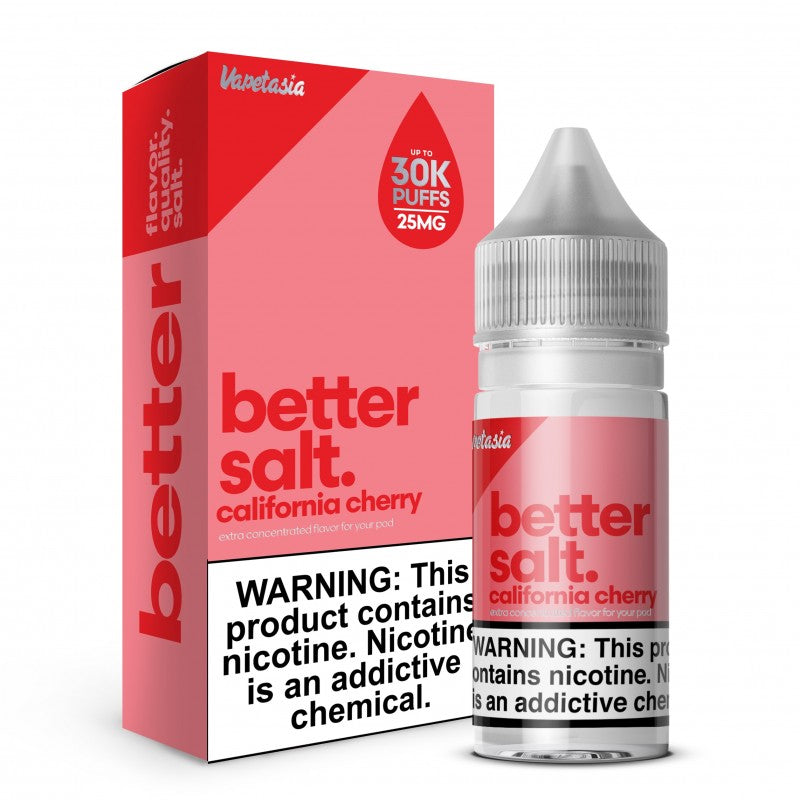 Vapetasia Better Salt California Cherry
