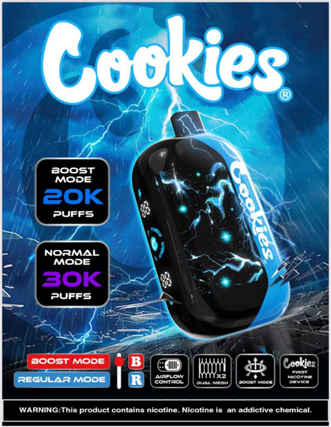 Cookies 30k Disposable 5%
