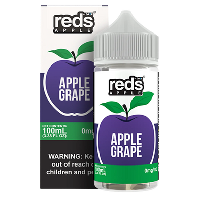 7 Daze Reds Grape 100mL - The V Spot Thousand Oaks