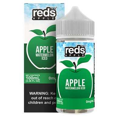 7 Daze Reds Watermelon **ICED** 100mL - The V Spot Thousand Oaks