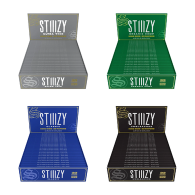 STIIIZY Premium Rolling Papers KING SIZE 33-Sheet Booklet - The V Spot Thousand Oaks