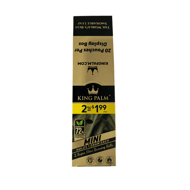 King Palm Mini Pre-Rolled Wraps 1g 2ct - The V Spot Thousand Oaks