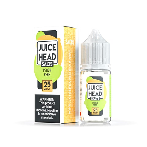 Juice Head Salts Peach Pear 30mL - The V Spot Thousand Oaks