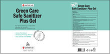 Load image into Gallery viewer, Green Care Safe Sanitizer Plus Gel 500ML Pump Bottle (EXTERNAL USE ONLY) - The V Spot Thousand Oaks
