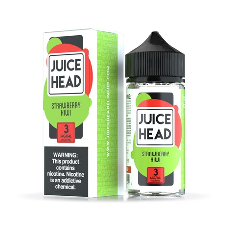Juice Head Strawberry Kiwi 100mL - The V Spot Thousand Oaks