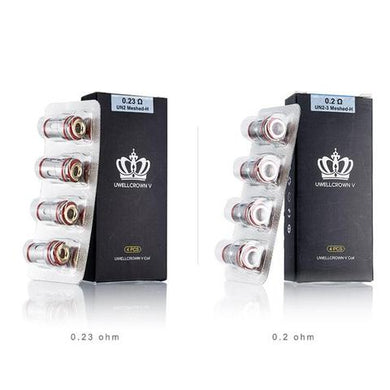 Uwell Crown V Replacement Coils (4-Pack) - The V Spot Thousand Oaks