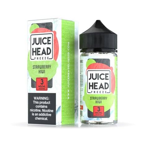 Juice Head FREEZE Strawberry Kiwi 100mL - The V Spot Thousand Oaks