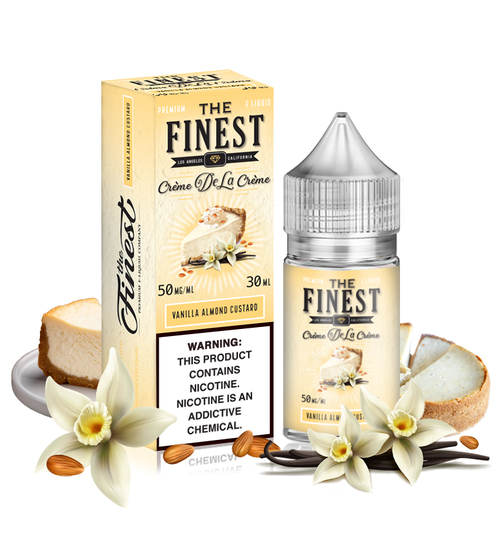 The Finest 30ml Salts - Vanilla Almond Custard - The V Spot Thousand Oaks