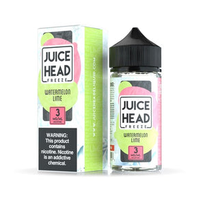 Juice Head FREEZE Watermelon Lime 100mL - The V Spot Thousand Oaks